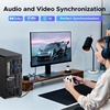 image:imageUGREEN 2 Pack Active 4K60Hz DisplayPort to HDMI Adapter Unidirectional DP 12 PC to HDMI 20 Display Male to Female HDCP 22 Video UHD Converter with 2K144Hz 1080P165Hz Compatible with AMD NVIDIA