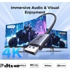 image:imageUGREEN 4K60Hz Active DisplayPort to HDMI Adapter Unidirectional DP 12 PC to HDMI 20 Display Male to Female HDCP 22 3D Video Converter with 2K144Hz 1080P165Hz Compatible with AMD NVIDIA 066FT