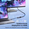 image:imageUGREEN 4K60Hz Active DisplayPort to HDMI Adapter Unidirectional DP 12 PC to HDMI 20 Display Male to Female HDCP 22 3D Video Converter with 2K144Hz 1080P165Hz Compatible with AMD NVIDIA 066FT