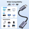 image:imageUGREEN 4K60Hz Active DisplayPort to HDMI Adapter Unidirectional DP 12 PC to HDMI 20 Display Male to Female HDCP 22 3D Video Converter with 2K144Hz 1080P165Hz Compatible with AMD NVIDIA 066FT