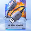 image:imageUGREEN 4K60Hz Active DisplayPort to HDMI Adapter Unidirectional DP 12 PC to HDMI 20 Display Male to Female HDCP 22 3D Video Converter with 2K144Hz 1080P165Hz Compatible with AMD NVIDIA 066FT