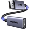image:imageUGREEN 4K60Hz Active DisplayPort to HDMI Adapter Unidirectional DP 12 PC to HDMI 20 Display Male to Female HDCP 22 3D Video Converter with 2K144Hz 1080P165Hz Compatible with AMD NVIDIA 066FT