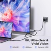 image:imageUGREEN USB C to HDMI Cable with 140W PD Fast Charging Adapter 8K60Hz 4K240Hz 2in1 Thunderbolt Unidirectional Type C to HDMI Compatible with iPhone SteamDeck MacBook iPad Galaxy S26 XPS 66FT