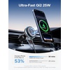 image:imageUGREEN 25W MagSafe Car Mount Charger Qi22 Certified Wireless Car Charger with Silent Cooling Fan TEC Magnetic Car Mount for Fast Charging Car Phone Holder Charger for iPhone 171615141312