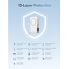 image:imageUGREEN MagFlow 10000mAh Power Bank Qi2 25W Certified Wireless Charging Magnetic Portable Charger for MagSafe with Builtin Cable 30W USBC Battery Pack for iPhone 17 Pro Max1615141312 GreyWhite