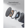 image:imageUGREEN Qi2 15W 2in1 Wireless Charger MagSafe Compatible Fast Charging Station for iPhone 171615141312 and AirPods Compact Magnetic Charging Stand