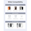 image:imageUGREEN Qi2 15W 2in1 Wireless Charger MagSafe Compatible Fast Charging Station for iPhone 171615141312 and AirPods Compact Magnetic Charging Stand