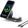 image:imageUGREEN Qi2 15W 2in1 Wireless Charger MagSafe Compatible Fast Charging Station for iPhone 171615141312 and AirPods Compact Magnetic Charging Stand