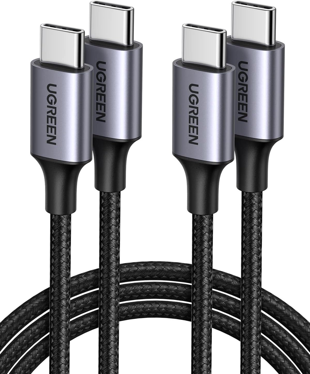 image:imageUGREEN 35W USB C Charger Bundle with USB C to USB C Cable 33FT 60W 2Pack USB C Cable Nylon Braided Type C Cord for iPhone 15 Galaxy S24S23S22 Pixel 87 MacBook AirPro Dell XPS iPad Pro