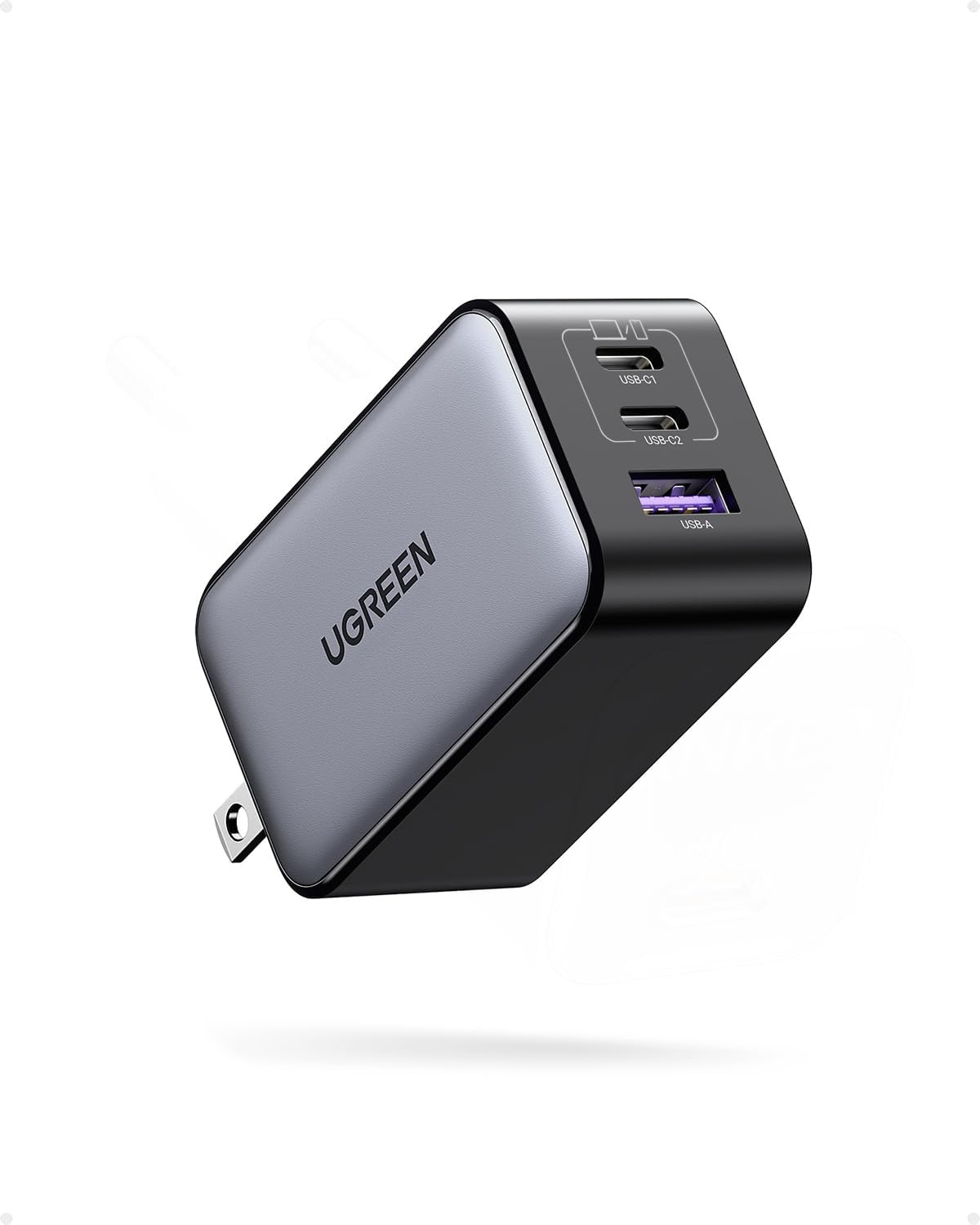 image:imageUGREEN 65W USB C Charger Bundle with 33ft USB C Cable 100W USB C to USB C Cable Fast Charging Type C Cord USB C Charger Cable Compatible with iPhone 1515 Pro15 Pro Max