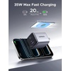 image:imageTravel Charger  Power Strip Set 35W GaN USBCUSBA Fast Wall Charger and 8in1 Power Strip with 4 AC Outlets amp 4 USB Ports USBC 20W Compact Charging Bundle for Home Office amp Travel