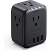 image:imageTravel Charger  Power Strip Set 35W GaN USBCUSBA Fast Wall Charger and 8in1 Power Strip with 4 AC Outlets amp 4 USB Ports USBC 20W Compact Charging Bundle for Home Office amp Travel