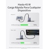 image:imageUGREEN 2Item Bundle Nexode Air 45W GaN USB C Wall Charger Block Foldable Plug Travel Size  100W PD Fast Charging USB C to USB C Braided Cable for iPhone 17 16 MacBook Air Galaxy S26 iPad