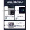 image:imageUGREEN 30W Charger Bundle with 100W 2Pack USB C to USB C Cable for iPhone 1515 Plus15 Pro15 ProMax MacBook iPad Dell XPS Samsung Galaxy S24S23