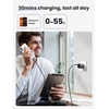 image:imageUGREEN 45W 5Port USB C Charger and 30W USB C Foldable Charger Bundle Fast Wall Chargers for Phones Tablets and USBPowered Devices