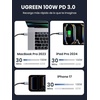 image:imageUGREEN 65W 4Port GaN USB C Wall Charger Bundle with 100W 66ft 2Pack USB C Cable Compatible with iPhone 1717 Pro17 Pro Max MacBook ProAir Galaxy S25S24 iPad ProAir Pixel 10
