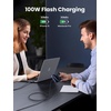 image:imageUGREEN 65W USB C Charger Nexode X 3Port Bundle with USB C Cable 100W Compatible with iPhone 1515 Pro15 Pro Max MacBook ProAir Galaxy S24S23 iPad ProAir Pixel 8 33ft