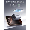 image:imageUGREEN GaN Charger Bundle 35W 2Port USBCA  45W 2Port USBC Foldable Fast Charging for iPhone 16 Galaxy S25 MacBook Steam Deck amp More