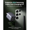 image:imageUGREEN Nexode 45W USB C Charger Black Bundle with 45W USB C Charger White