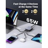 image:imageUGREEN Nexode 65W USB C Charger Desktop Bundle with 60W 2 Pack USB C Cable