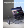 image:imageUGREEN Nexode Air 100W Wall Charger Block with USB C Cable Compact Foldable GaN Fast Charging PD TypeC Charger Compatible with MacBook iPhone 17 Pro Max Galaxy Grey