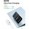 image:imageUGREEN Nexode Air 65W Charger Honkai Star Rail Edition Mini USB C Charger Block Fast Charging with USB C Cable GaN Charger for MacBook AirNeoPro iPhone 17 16 Galaxy S26S25 iPad CyanWhite