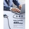 image:imageUGREEN Nexode Pro 100W USBC Charger Bundle with 2Pack USBC Cable for iPad Pro iPhone 15 Pro14 Galaxy S23Note20