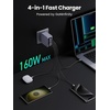 image:imageUGREEN Nexode Pro 160W USB C Charger Bundle with 240W 6FT USB C to USB C Cable for iPhone 15 Pro Max Samsung Galaxy S24S23 MacBook ProAir iPad ProAirMini Dell XPS