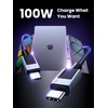 image:imageUGREEN Nexode Pro 160W USB C Charger Bundle with USB C Cable 100W 33ft Compatible with iPhone 1515 Pro15 Pro Max MacBook ProAir Galaxy S24S23 iPad ProAir Pixel 8