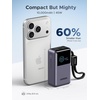 image:imageUGREEN Nexode Pro Power Bank 10000mAh 45W Compact Portable Charger Builtin USBC Cable PD Super Fast Charging Battery Pack with Digital Display for iPhone 1716 Pro Max AirGalaxy S26 Ultra GreyGrey