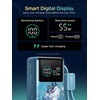 image:imageUGREEN Nexode Pro Power Bank 10000mAh 45W Compact Portable Charger Builtin USBC Cable PD Super Fast Charging Battery Pack with Digital Display for iPhone 1716 Pro Max AirGalaxy S26 Ultra GreyCyan