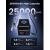 image:imageUGREEN Nexode Pro Power Bank 25000mAh 200W Laptop Portable Charger Builtin Retractable Cables TFT Smart Display PD 31 Fast Charging for MacBook ProAiriPhone 1716Samsung S26DellHP and More