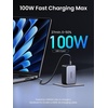image:imageUGREEN Nexode X 100W USB C Charger Bundle with 33FT 100W USB C Cable Type C Cord USB C Charger Cable Compatible with iPhone 1515 Pro15 Pro Max MacBook ProAir Galaxy S24S23 iPad ProAir Pixel