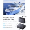 image:imageUGREEN Travel Charging Bundle Nexode 30W Foldable GaN Charger and 8Port Power Strip with 20W PD Fast Charging Portable Solution for Phones Tablets Laptops on Cruises Trips Adventures