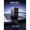 image:imageUGREEN Travel Essentials Bundle 65W GaN Charger with USUKEU Plugs  DXP4800 Device Compact FastCharging amp Portable Gear for Global Trips Compatible with Laptops Phones Consoles