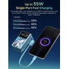 image:imageUGREEN x Honkai Star Rail Charging Bundle 65W Nexode Air GaN USBC Charger amp 10000mAh 55W Power Bank with Builtin USBC Cable Fast Charging for MacBook Air iPhone 1716 Steam Deck