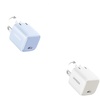 image:imageUGREEN 30W USBC Charger Bundle White  Light Purple Fast Charger Combo Compatible with iPhone 16151413 Galaxy S25S24 iPad MacBook Air Pixel