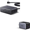 image:imageUGREEN 65W GaN Charger  8in1 Power Strip Bundle USB C Fast Charging Station with 4 AC Outlets amp 4 USB Ports AllinOne Charging Solution for Home Office amp Travel