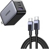 image:imageUGREEN 65W USB C Charger Bundle with 33ft USB C Cable 100W USB C to USB C Cable Fast Charging Type C Cord USB C Charger Cable Compatible with iPhone 1515 Pro15 Pro Max