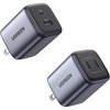 image:imageUGREEN GaN Charger Bundle 35W 2Port USBCA  45W 2Port USBC Foldable Fast Charging for iPhone 16 Galaxy S25 MacBook Steam Deck amp More