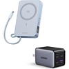 image:imageUGREEN MagFlow Qi2 25W 10000mAh Power Bank Bundle with Nexode 65W GaN USB C Wall Charge