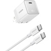 image:imageUGREEN Nexode Air 65W Charger Honkai Star Rail Edition Mini USB C Charger Block Fast Charging with USB C Cable GaN Charger for MacBook AirNeoPro iPhone 17 16 Galaxy S26S25 iPad CyanWhite