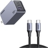 image:imageUGREEN Nexode Pro 100W USB C Charger Bundle with 240W 6Ft USB C to USB C Cable for iPhone 15 Pro Max Samsung Galaxy S24S23 MacBook ProAir iPad ProAirMini Dell XPS