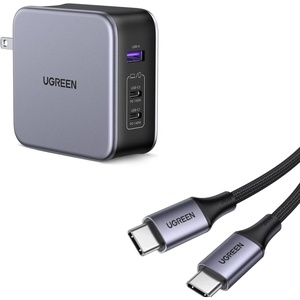 image:imageUGREEN 140W USB C Charger amp 240W 66FT USB C to USB C Cable