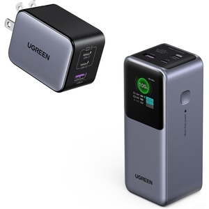 image:imageUGREEN Nexode Power Bank 20000mAh 130W Bundle with 65W USB C Charger Nexode X Series