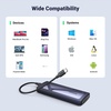 image:imageUGREEN 10Gbps SSD Enclosure Bundle with UGREEN Revodok USBC Hub 6 in 1