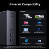 image:imageUGREEN 13in1 Thunderbolt 5 Docking Station 120Gbps Max Transfer Single 8K60Hz Dual 6K60Hz Display 140W Power Charging Revodok Max 2131 with 25GbE SDTF 40 Includes USEUUK Power Adapter