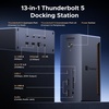 image:imageUGREEN 13in1 Thunderbolt 5 Docking Station 120Gbps Max Transfer Single 8K60Hz Dual 6K60Hz Display 140W Power Charging Revodok Max 2131 with 25GbE SDTF 40 Includes USEUUK Power Adapter