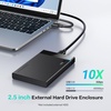 image:imageUGREEN 25 Hard Drive Enclosure USB 30 to SATA III Adapter Bundle with UGREEN Revodok 105 USB C Hub 5 in 1 Multiport Adapter