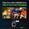 image:imageUGREEN 65W GaN USBC Charger  20in1 Power Strip Bundle 3Port Wall Charger amp 16 ACOutlet DesktopTravel Power Hub with USBC 20W Compact Home amp Office MultiDevice Charging Kit